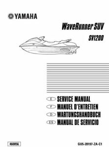 yamaha waverunner repair manual free